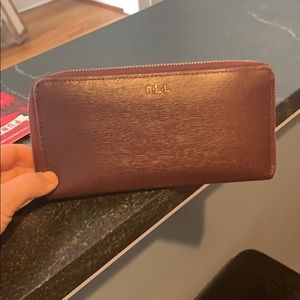 Deep purple Ralph Lauren Wallet